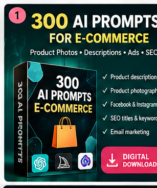 300 AI Prompts for E-commerce