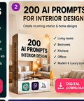 200 AI Prompts for Interior Design